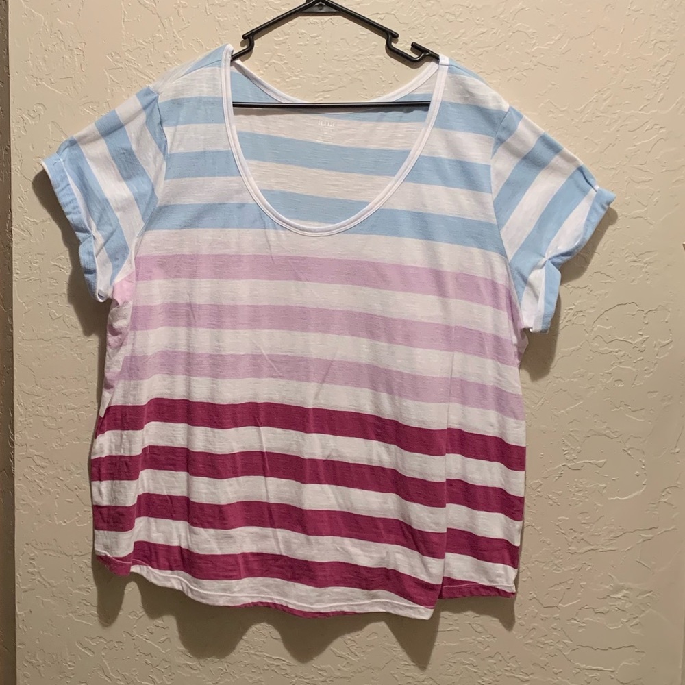 NEVER WORN STRIPED TEE